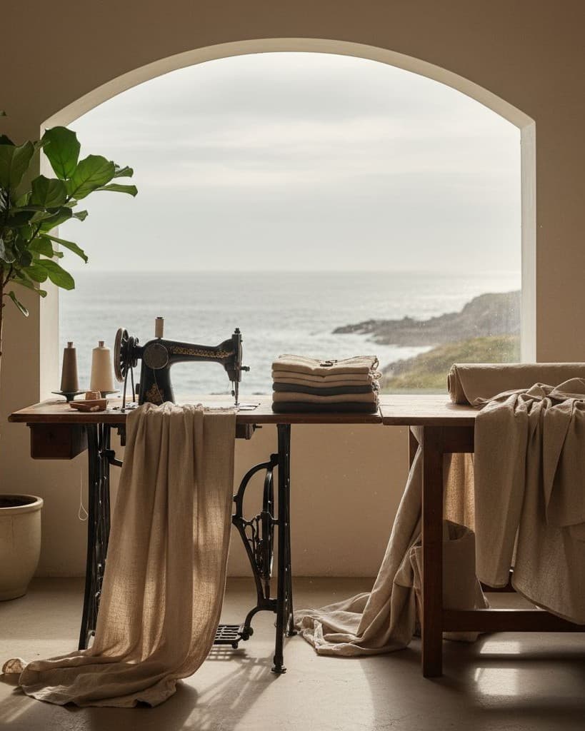 L'atelier Brumelys au bord de l'Atlantique, au Portugal