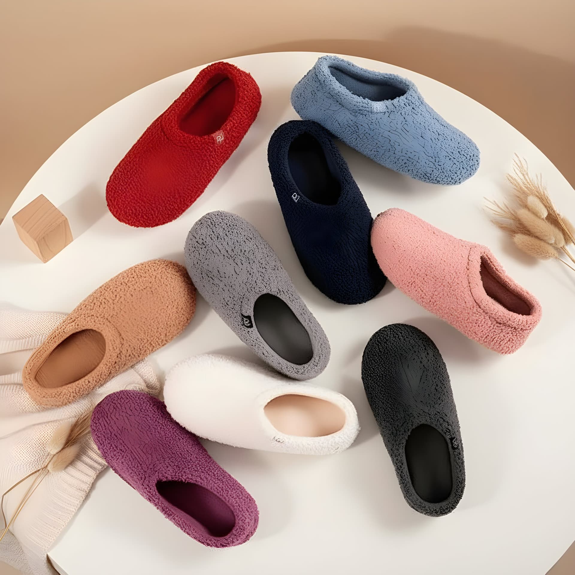 Le pied est structuré. Pas comprimé.